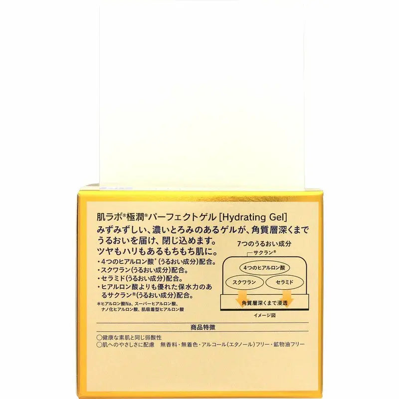 Gokujyun Hyaluronic Perfect Cream 100g Hydrating Daily Face Moisturizer