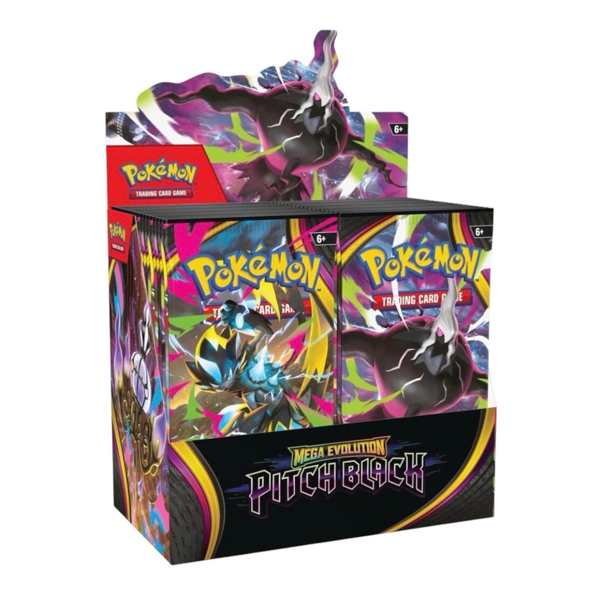 Pokémon TCG: Mega Evolution – Pitch Black Factory Sealed Booster Box
