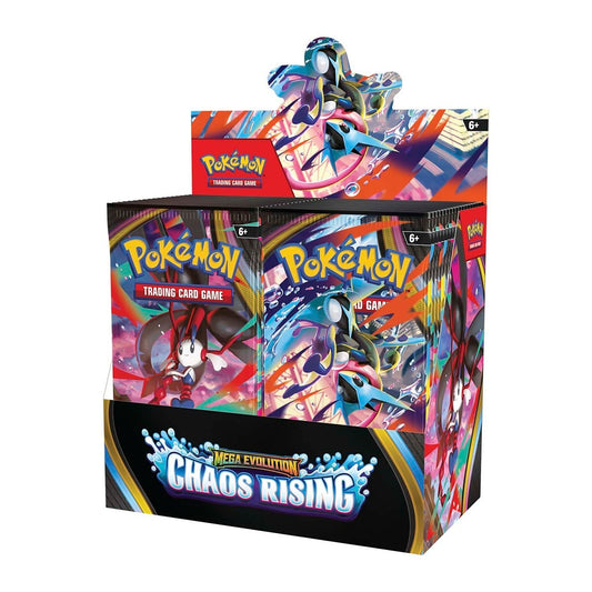 Pokémon TCG: Mega Evolution – Chaos Rising Factory Sealed Booster Box